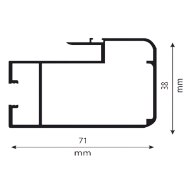 Enganche Curvo 7038 ALN - 1697